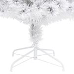 Casa si Gradina - Decoratiuni - Decoratiuni de sezon - Brad de Craciun artificial pre-iluminat alb 120 cm fibra optica - Infinity.ro