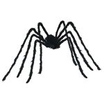 Casa si Gradina - Decoratiuni - Decoratiuni de sezon - Decoratiune Paianjen de Halloween 3 pcs Negru 200 cm - Infinity.ro