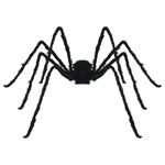 Casa si Gradina - Decoratiuni - Decoratiuni de sezon - Decoratiune Paianjen de Halloween 3 pcs Negru 200 cm - Infinity.ro