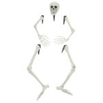 Casa si Gradina - Decoratiuni - Decoratiuni de sezon - Schelet de Halloween Alb 20 x 10 x 9.5 cm Plastic - Infinity.ro
