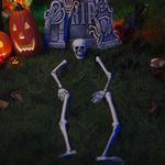 Casa si Gradina - Decoratiuni - Decoratiuni de sezon - Schelet de Halloween Alb 20 x 10 x 9.5 cm Plastic - Infinity.ro
