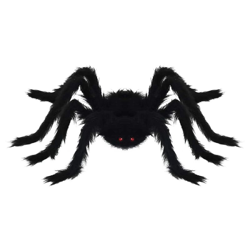 Casa si Gradina - Decoratiuni - Decoratiuni de sezon - Decoratiune Paianjen de Halloween 6 pcs Negru 75 cm - Infinity.ro