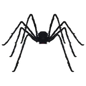 Decoratiune de Halloween cu paianjeni si panze 2 pcs