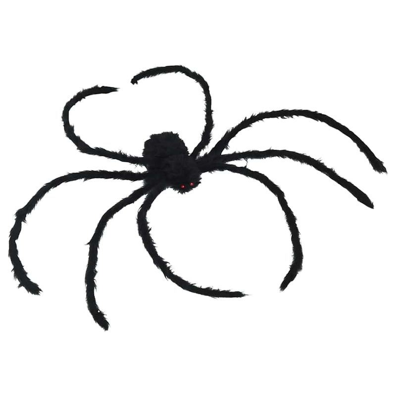 Casa si Gradina - Decoratiuni - Decoratiuni de sezon - Decoratiune Paianjen de Halloween 3 pcs Negru 150 cm - Infinity.ro
