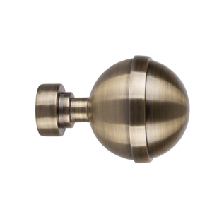 Galerie metalica Kalisto, Dubla, 19mm x 150 cm, Antique Brass, Set Complect, Calitate Superioara