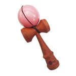Jucarii, Copii si Bebe - Jucarii si jocuri - Jucarii & jocuri educative - Jucarii interactive - Kendama din lemn natural, Bila lemn + Sticker pentru telefon, 144KD - Infinity.ro