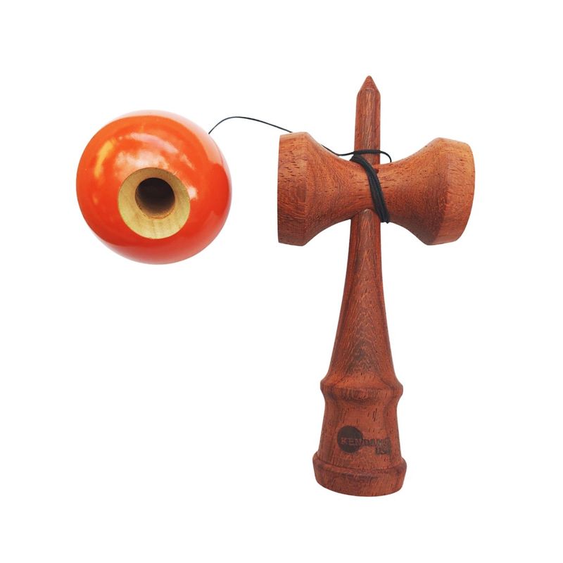 Jucarii, Copii si Bebe - Jucarii si jocuri - Jucarii & jocuri educative - Jucarii interactive - Kendama din lemn natural, Bila lemn + Sticker pentru telefon, 145KD - Infinity.ro