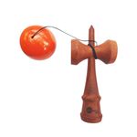 Jucarii, Copii si Bebe - Jucarii si jocuri - Jucarii & jocuri educative - Jucarii interactive - Kendama din lemn natural, Bila lemn + Sticker pentru telefon, 145KD - Infinity.ro