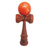 Jucarii, Copii si Bebe - Jucarii si jocuri - Jucarii & jocuri educative - Jucarii interactive - Kendama din lemn natural, Bila lemn + Sticker pentru telefon, 145KD - Infinity.ro