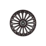 Auto si Moto - Anvelope si jante - Accesorii roti - Capace roti - Set 4 Capace Roti 15 inchi (R15) Dino Negru, Compatibile cu Honda - Infinity.ro