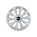 Auto si Moto - Anvelope si jante - Accesorii roti - Capace roti - Set 4 capace roti 15 inchi (R15) Delta Gri, Compatibile cu Volvo - Infinity.ro