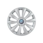 Auto si Moto - Anvelope si jante - Accesorii roti - Capace roti - Set 4 capace roti 15 inchi (R15) Delta Gri, Compatibile cu Volkswagen - Infinity.ro