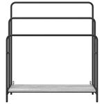 Casa si Gradina - Mobilier - Organizare si depozitare - Cuiere - Stativ pentru haine sonoma gri 90 x 30 x 100.5 cm Lemn compozit - Infinity.ro