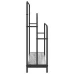 Casa si Gradina - Mobilier - Organizare si depozitare - Cuiere - Stativ pentru haine sonoma gri 90 x 30 x 100.5 cm Lemn compozit - Infinity.ro