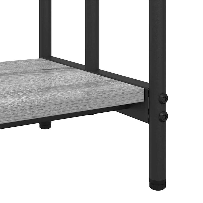 Casa si Gradina - Mobilier - Organizare si depozitare - Cuiere - Stativ pentru haine sonoma gri 90 x 30 x 100.5 cm Lemn compozit - Infinity.ro