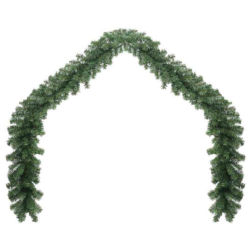 Casa si Gradina - Decoratiuni - Decoratiuni de sezon - Ghirlanda de Craciun with 600 LEDs 2 pcs Verde 40 m PVC - Infinity.ro