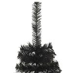 Casa si Gradina - Decoratiuni - Decoratiuni de sezon - Brazi artificiali de Craciun Negru 180 cm PVC - Infinity.ro