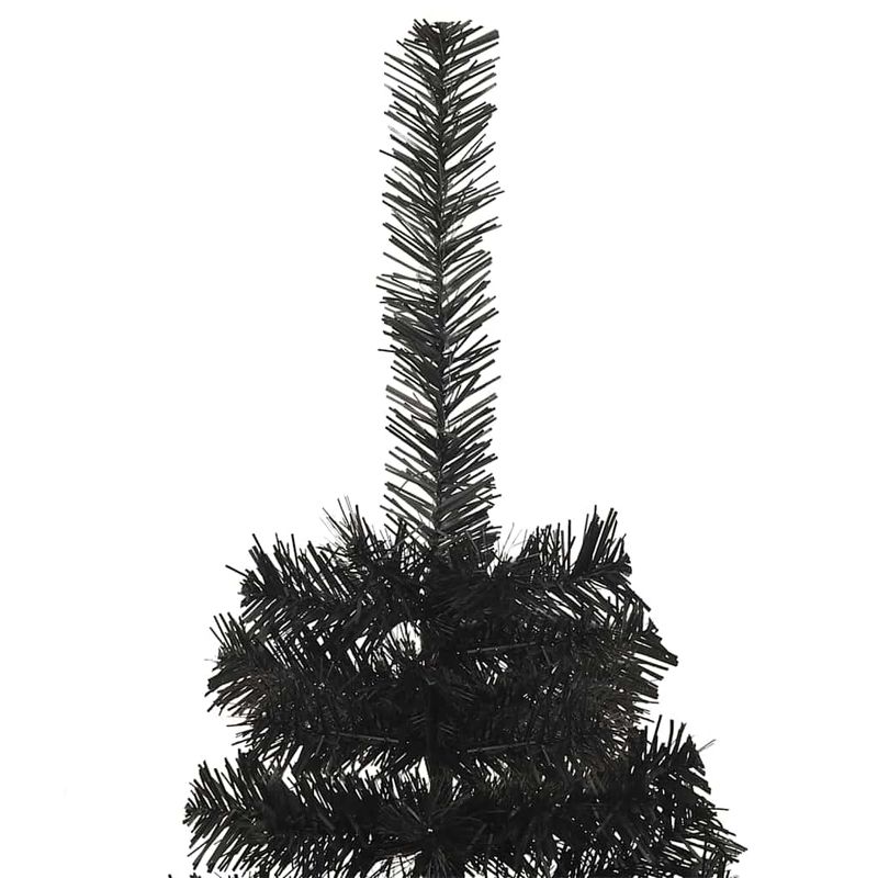 Casa si Gradina - Decoratiuni - Decoratiuni de sezon - Brazi artificiali de Craciun Negru 180 cm PVC - Infinity.ro