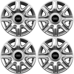 Auto si Moto - Anvelope si jante - Accesorii roti - Capace roti - Set 4 Capace Roti 15 inchi (r15) Model 332, Compatibile Cu Audi - Infinity.ro