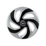 Auto si Moto - Anvelope si jante - Accesorii roti - Capace roti - Set 4 capace roti Rex Gri-Negru R16 Compatibil Cu Opel - Infinity.ro