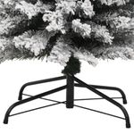 Casa si Gradina - Decoratiuni - Decoratiuni de sezon - Pom de Craciun artificial subtire cu zapada verde 180 cm PVC - Infinity.ro