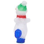 Casa si Gradina - Decoratiuni - Decoratiuni de sezon - Figurina Mos Craciun cu LED acrilic 30cm interior/exterior - Infinity.ro