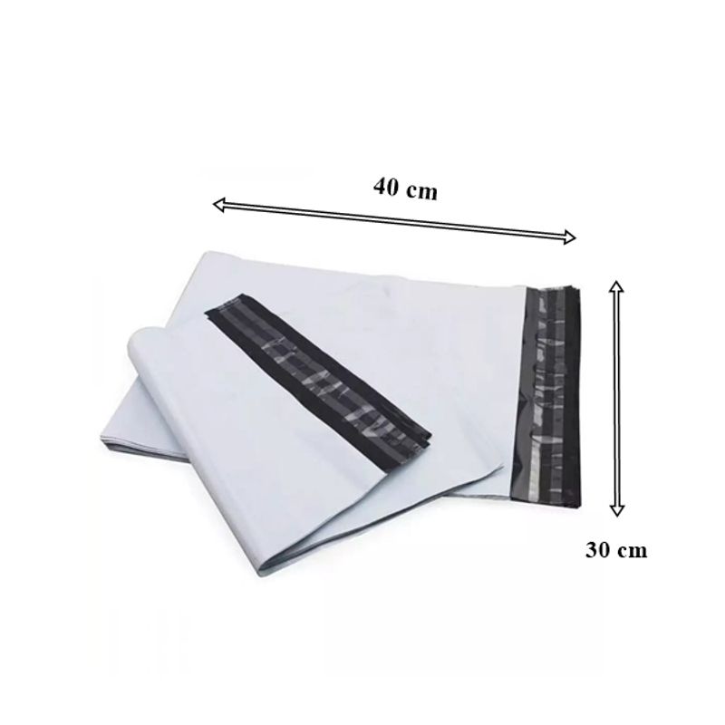 Carti si Birotica - Papetarie - Plicuri - Pungi curierat, banda adeziva, 30х40 cm, 55 μm, 50 buc - Infinity.ro