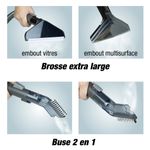 Electronice si Electrocasnice - Ingrijirea locuintei - Aspiratoare - Aspirator cu spalare si curatator cu abur Techwood TAN-7066V, 600W-800W - Infinity.ro