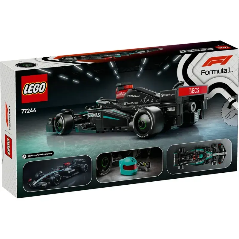 Jucarii, Copii si Bebe - Jucarii si jocuri - Seturi de constructie si cuburi - Seturi de constructie - LEGO Speed Champions Masina de curse Mercedes-AMG F1 W15, 77244 - Infinity.ro