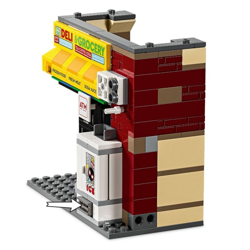 Jucarii, Copii si Bebe - Jucarii si jocuri - Seturi de constructie si cuburi - Seturi de constructie - LEGO Super Heroes Spider-Verse: Miles Morales vs. Spot 76311 - Infinity.ro