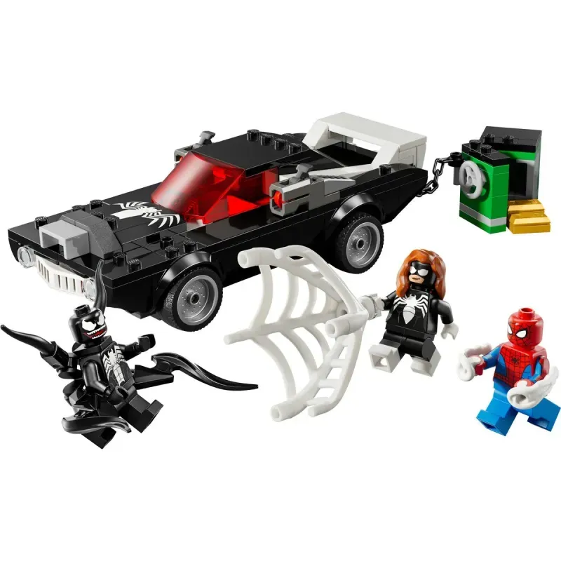 Jucarii, Copii si Bebe - Jucarii si jocuri - Seturi de constructie si cuburi - Seturi de constructie - LEGO Super Heroes Omul Paianjen vs. Masina fortoasa a lui Venom 76309 - Infinity.ro