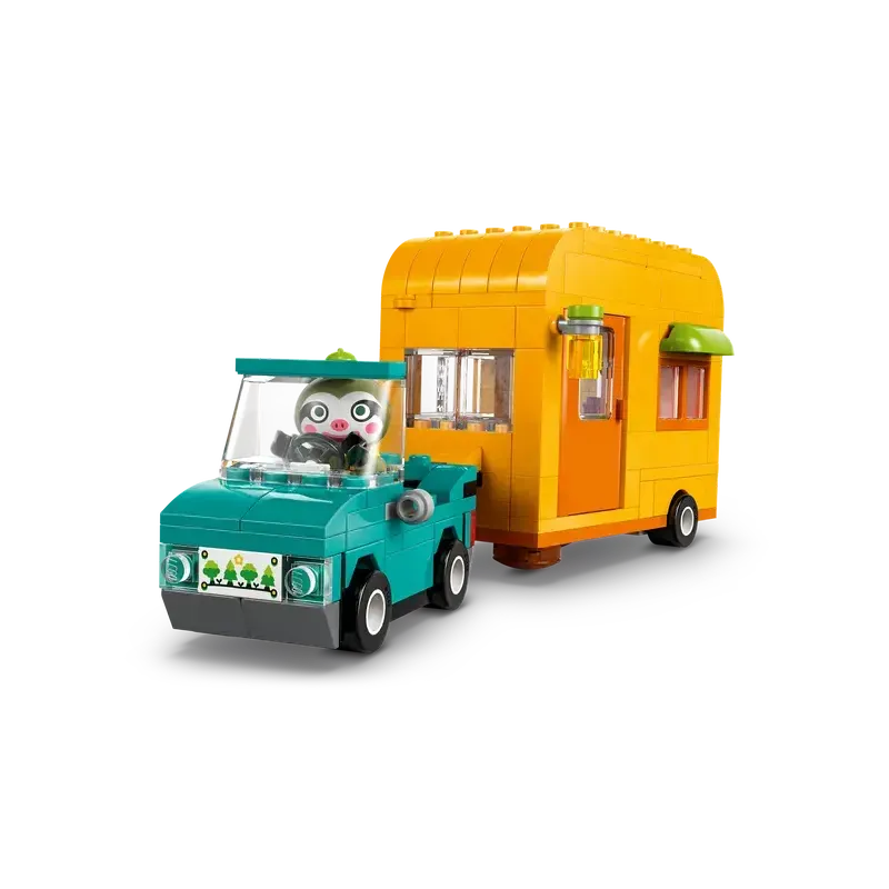 Jucarii, Copii si Bebe - Jucarii si jocuri - Seturi de constructie si cuburi - Seturi de constructie - LEGO Caravana si magazinul de gradinarit al lui Leif 77054 - Infinity.ro