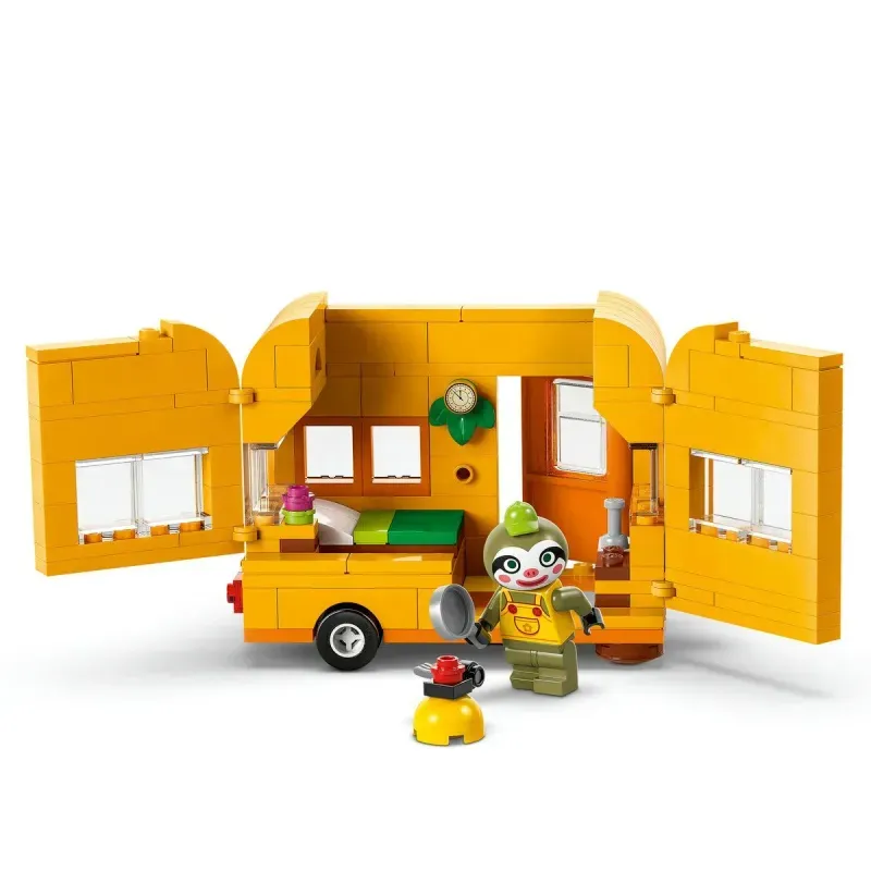 Jucarii, Copii si Bebe - Jucarii si jocuri - Seturi de constructie si cuburi - Seturi de constructie - LEGO Caravana si magazinul de gradinarit al lui Leif 77054 - Infinity.ro