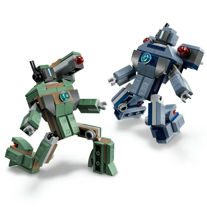 Jucarii, Copii si Bebe - Jucarii si jocuri - Seturi de constructie si cuburi - Seturi de constructie - LEGO Super Heroes Iron Man si War Machine vs dronele Hammer 76320 - Infinity.ro