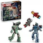Jucarii, Copii si Bebe - Jucarii si jocuri - Seturi de constructie si cuburi - Seturi de constructie - LEGO Super Heroes Iron Man si War Machine vs dronele Hammer 76320 - Infinity.ro