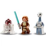 Jucarii, Copii si Bebe - Jucarii si jocuri - Seturi de constructie si cuburi - Seturi de constructie - LEGO Star Wars Jedi Starfighter-ul lui Obi-Wan Kenobi 75333 - Infinity.ro
