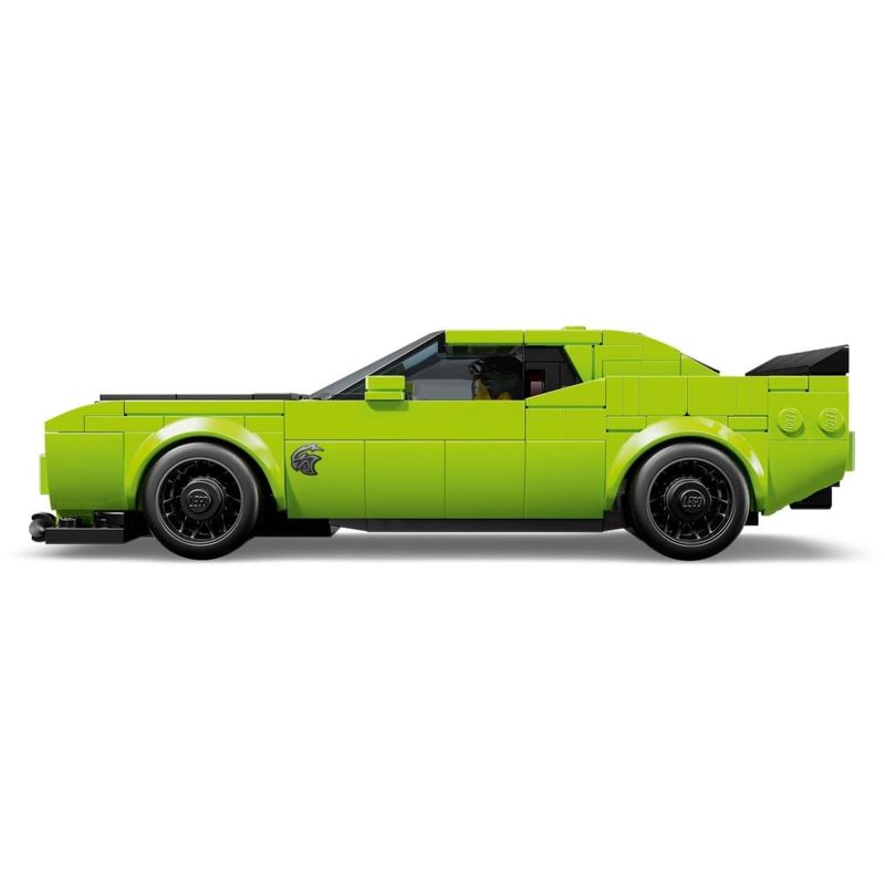 Jucarii, Copii si Bebe - Jucarii si jocuri - Seturi de constructie si cuburi - Seturi de constructie - LEGO Speed Champions Masina sport Dodge Challenger SRT Hellcat 77237 - Infinity.ro