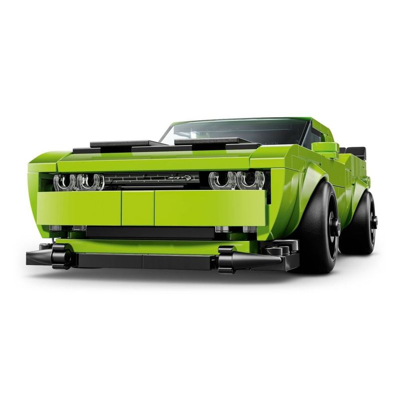 Jucarii, Copii si Bebe - Jucarii si jocuri - Seturi de constructie si cuburi - Seturi de constructie - LEGO Speed Champions Masina sport Dodge Challenger SRT Hellcat 77237 - Infinity.ro