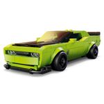 Jucarii, Copii si Bebe - Jucarii si jocuri - Seturi de constructie si cuburi - Seturi de constructie - LEGO Speed Champions Masina sport Dodge Challenger SRT Hellcat 77237 - Infinity.ro