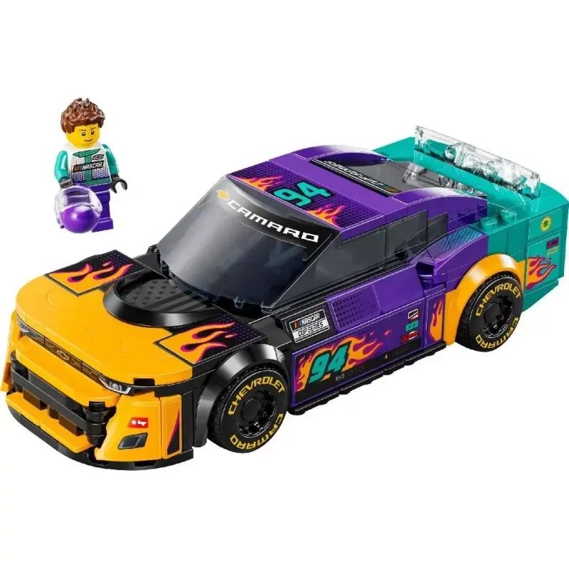 Jucarii, Copii si Bebe - Jucarii si jocuri - Seturi de constructie si cuburi - Seturi de constructie - LEGO Speed Champions: NASCAR Next Gen Chevrolet Camaro ZL1 76935 - Infinity.ro