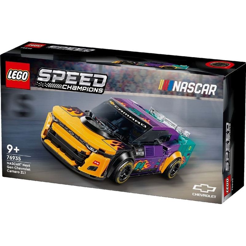 Jucarii, Copii si Bebe - Jucarii si jocuri - Seturi de constructie si cuburi - Seturi de constructie - LEGO Speed Champions: NASCAR Next Gen Chevrolet Camaro ZL1 76935 - Infinity.ro