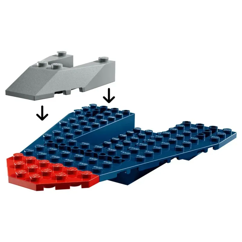 Jucarii, Copii si Bebe - Jucarii si jocuri - Seturi de constructie si cuburi - Seturi de constructie - LEGO Super Heroes Capitanul America vs Thanos 76319 - Infinity.ro