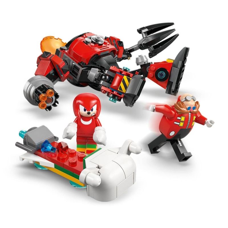 Jucarii, Copii si Bebe - Jucarii si jocuri - Seturi de constructie si cuburi - Seturi de constructie - LEGO Sonic Knuckles vs. Dr. Eggman si robotul Egg Crusher 77005 - Infinity.ro