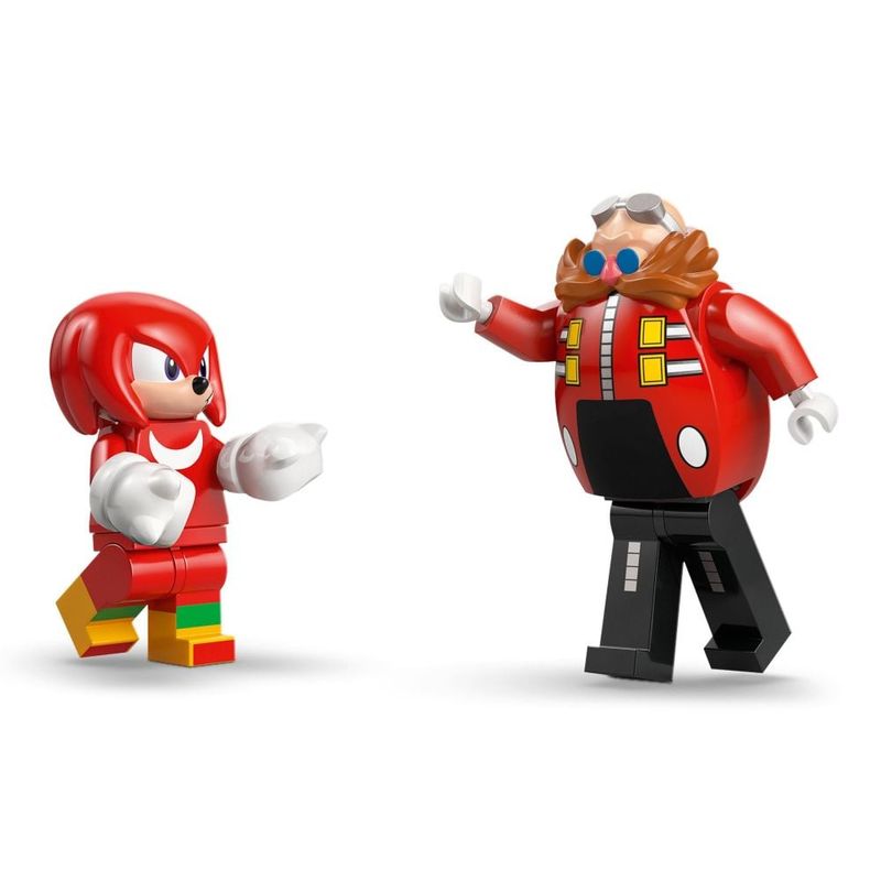 Jucarii, Copii si Bebe - Jucarii si jocuri - Seturi de constructie si cuburi - Seturi de constructie - LEGO Sonic Knuckles vs. Dr. Eggman si robotul Egg Crusher 77005 - Infinity.ro