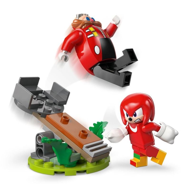 Jucarii, Copii si Bebe - Jucarii si jocuri - Seturi de constructie si cuburi - Seturi de constructie - LEGO Sonic Knuckles vs. Dr. Eggman si robotul Egg Crusher 77005 - Infinity.ro