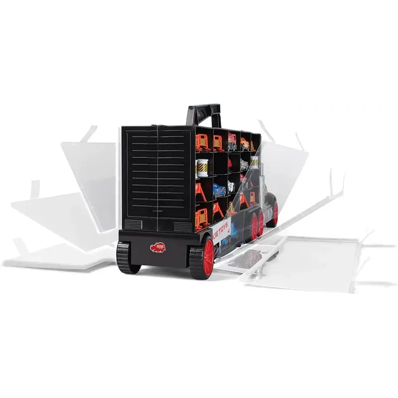 Jucarii, Copii si Bebe - Jucarii si jocuri - Vehicule si jucarii cu telecomanda - Masinute - Super camionul pentru transport si depozitare - Infinity.ro