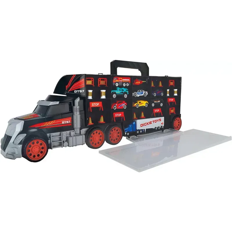 Jucarii, Copii si Bebe - Jucarii si jocuri - Vehicule si jucarii cu telecomanda - Masinute - Super camionul pentru transport si depozitare - Infinity.ro