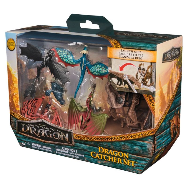 Jucarii, Copii si Bebe - Jucarii si jocuri - Figurine - Set de joaca, DreamWorks Dragons, Dragon Catcher - Infinity.ro