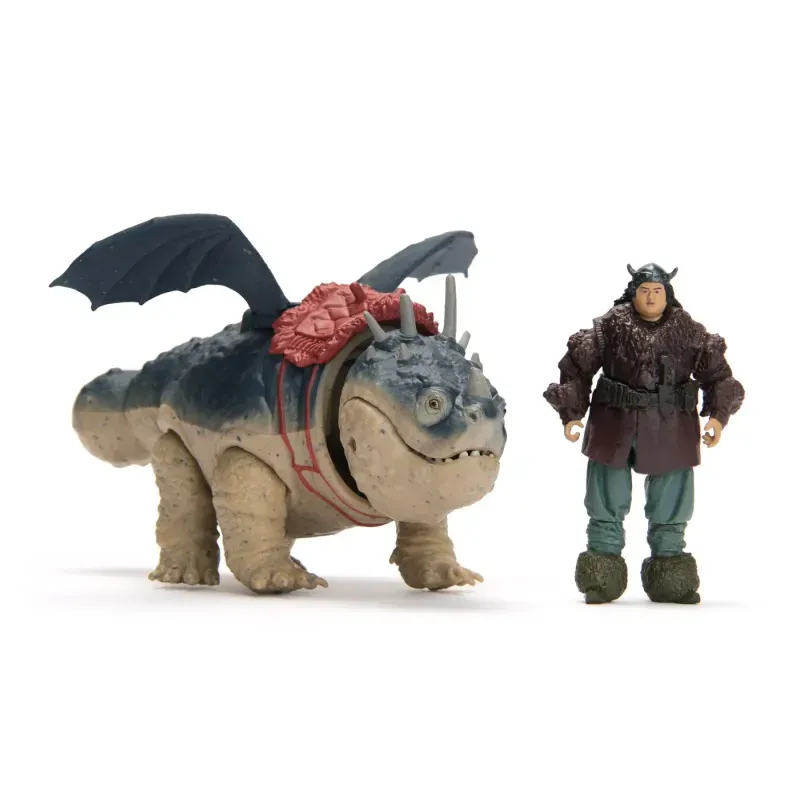 Jucarii, Copii si Bebe - Jucarii si jocuri - Figurine - Set de joaca, DreamWorks Dragons, Gronckle si Fishlegs - Infinity.ro