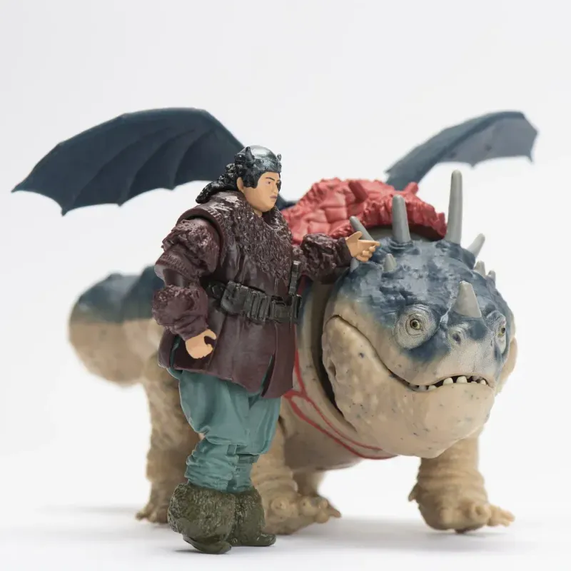 Jucarii, Copii si Bebe - Jucarii si jocuri - Figurine - Set de joaca, DreamWorks Dragons, Gronckle si Fishlegs - Infinity.ro